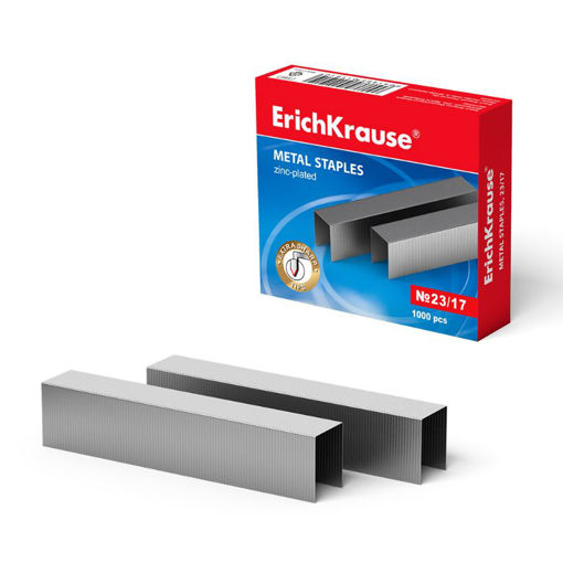 Picture of ERICHKRAUSE STAPLES NO. 23/17 METAL 1000 PIECES